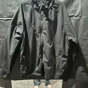 Port Authority Black Windbreaker Jacket